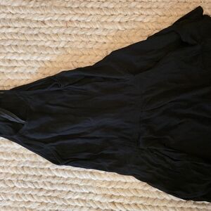 Abbeline Black Garment with Blue Label